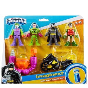 Fisher Price DC Super Friends Imaginext Dueling Duos Exclusive Gift Set
